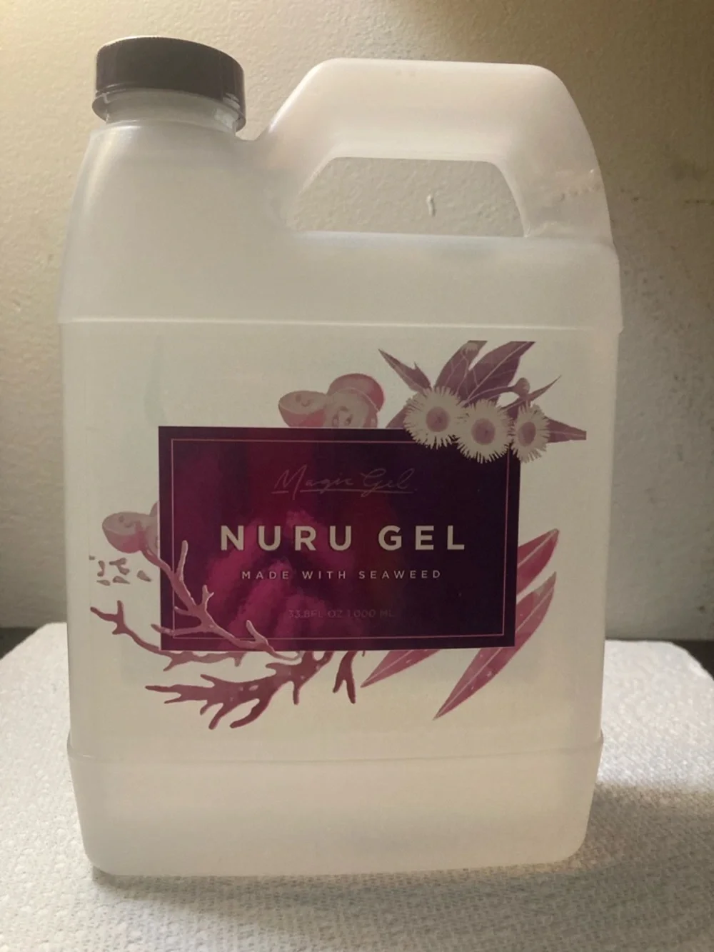 NEW Magic Nuru Gel Body Moisturizer – Pink Label 33.8 ounces